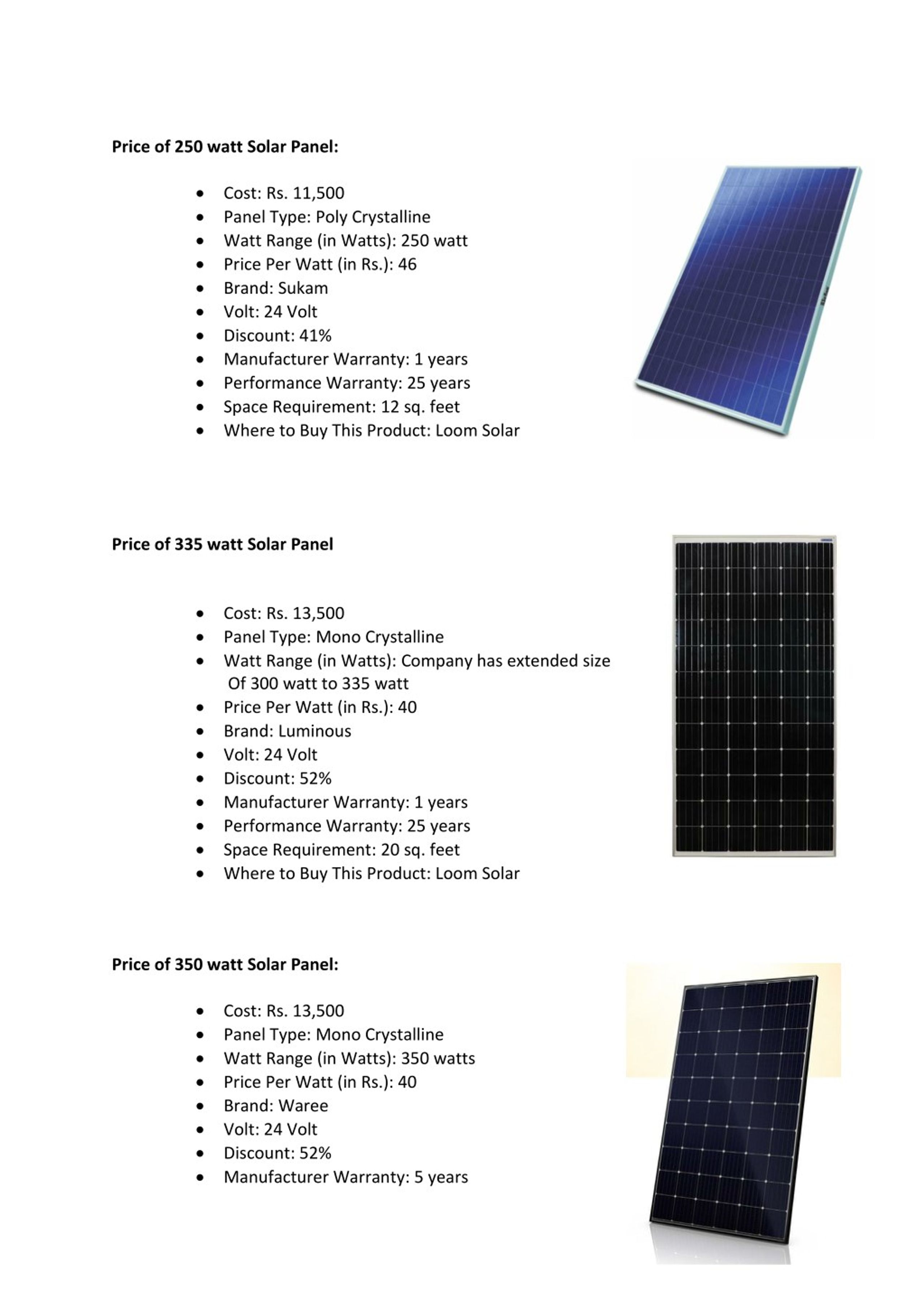 Solar Panel 160w Solar Panel Manufacturer From Delhi