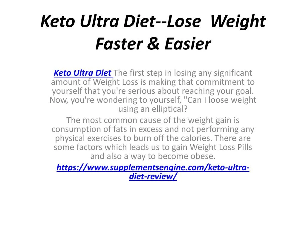easiest diet to lose weight