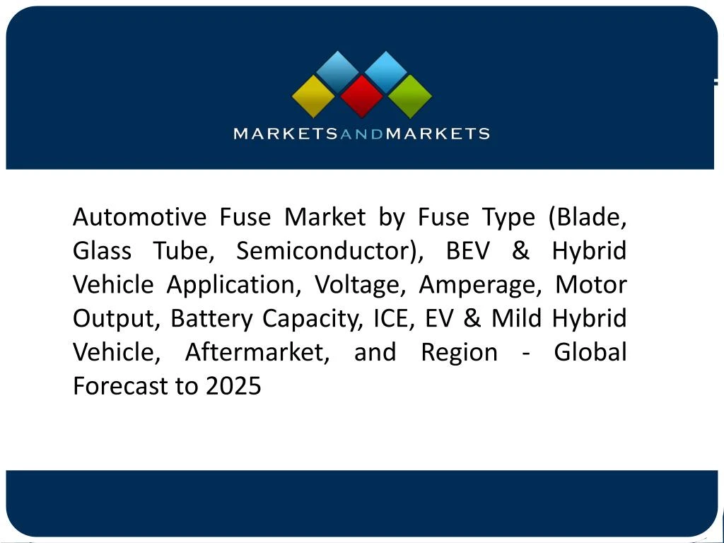 automotive fuse market by fuse type blade glass n.