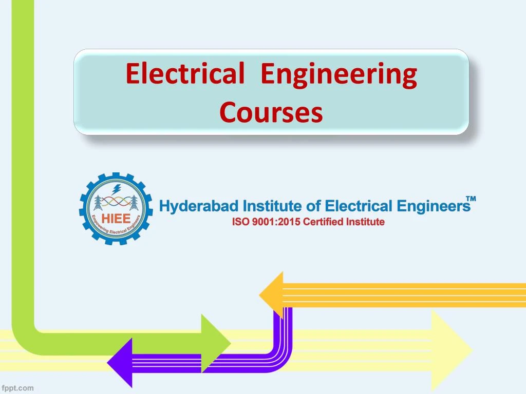 Ppt Electrical Engineering Courses In Hyderabad Best Institutes For Electrical Design Course 8712