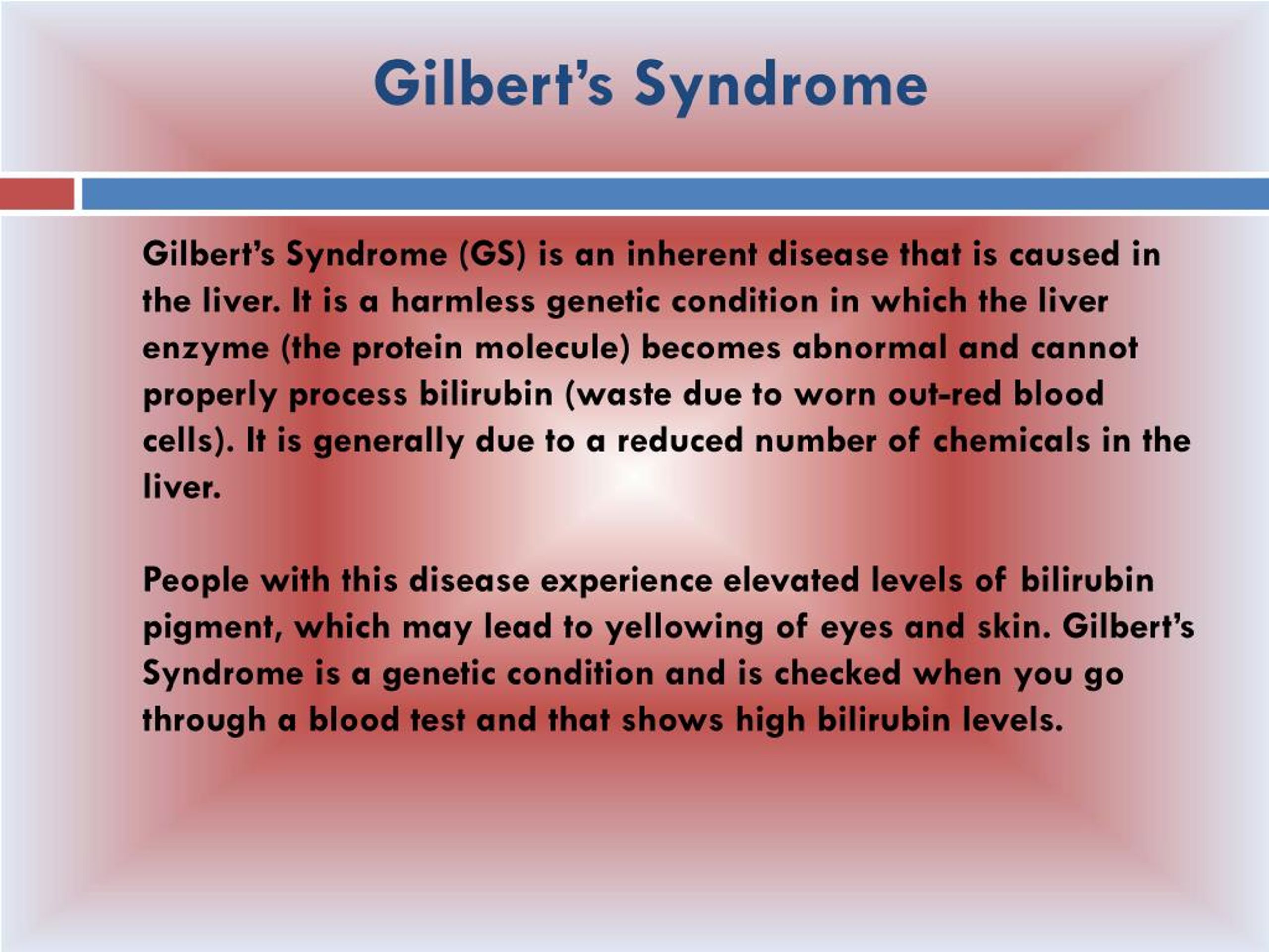Síndrome de gilbert y cetosis