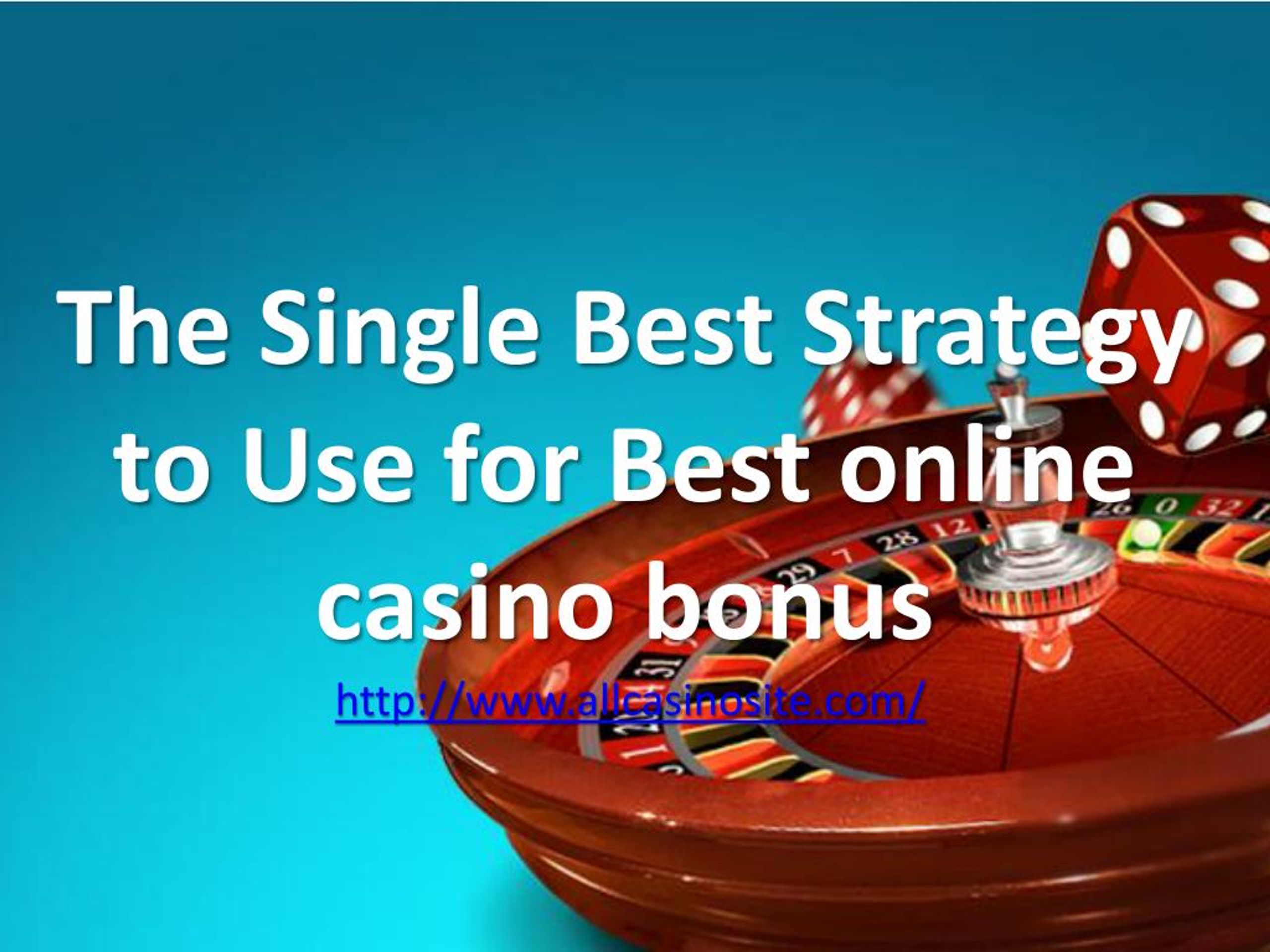 Best Online Casino Strategy