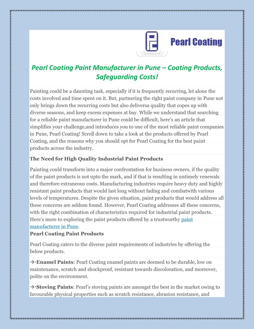 pearl coating paint manufacturer in pune coating n.