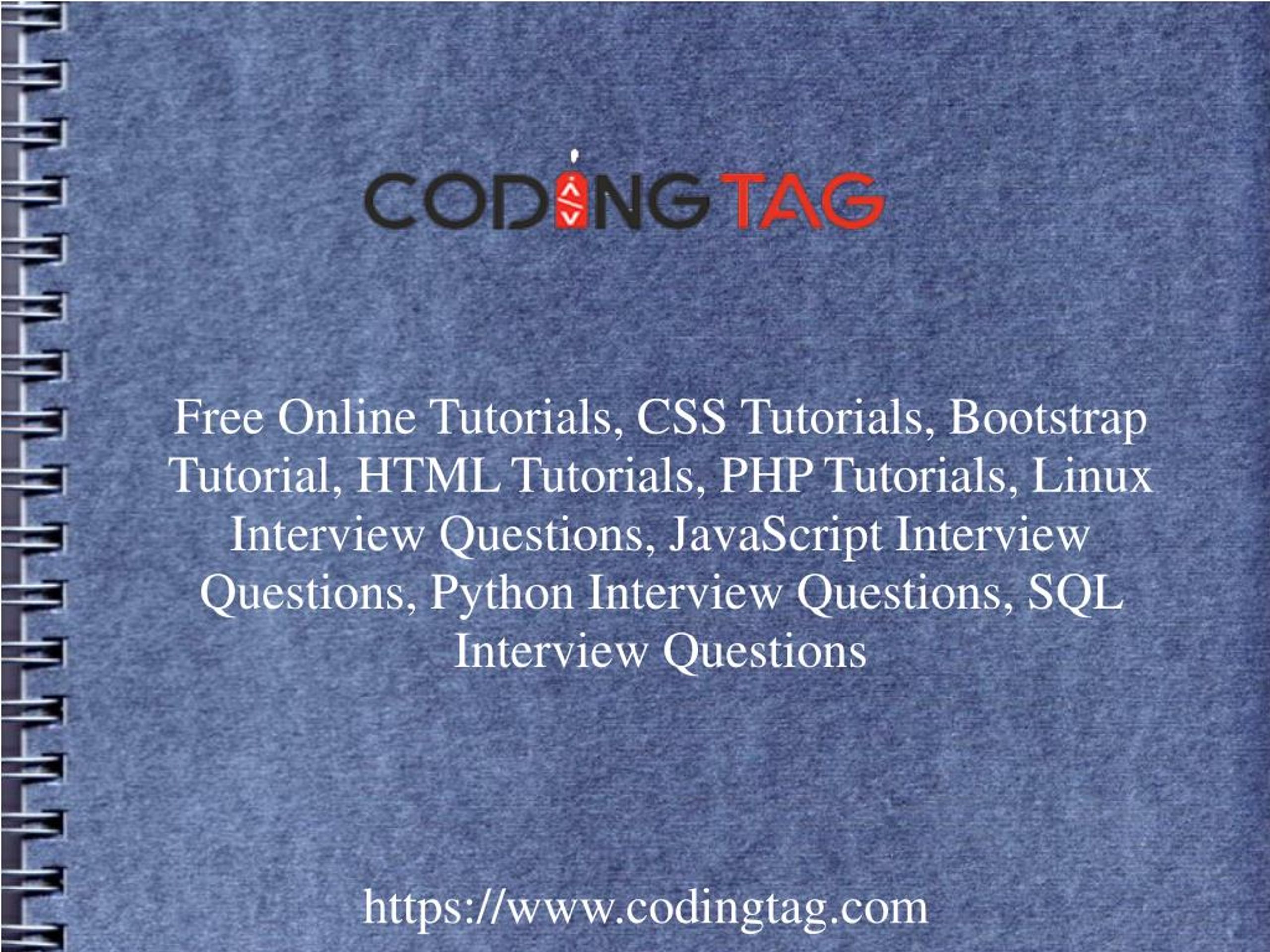 24 Interview Questions On Html Css Javascript