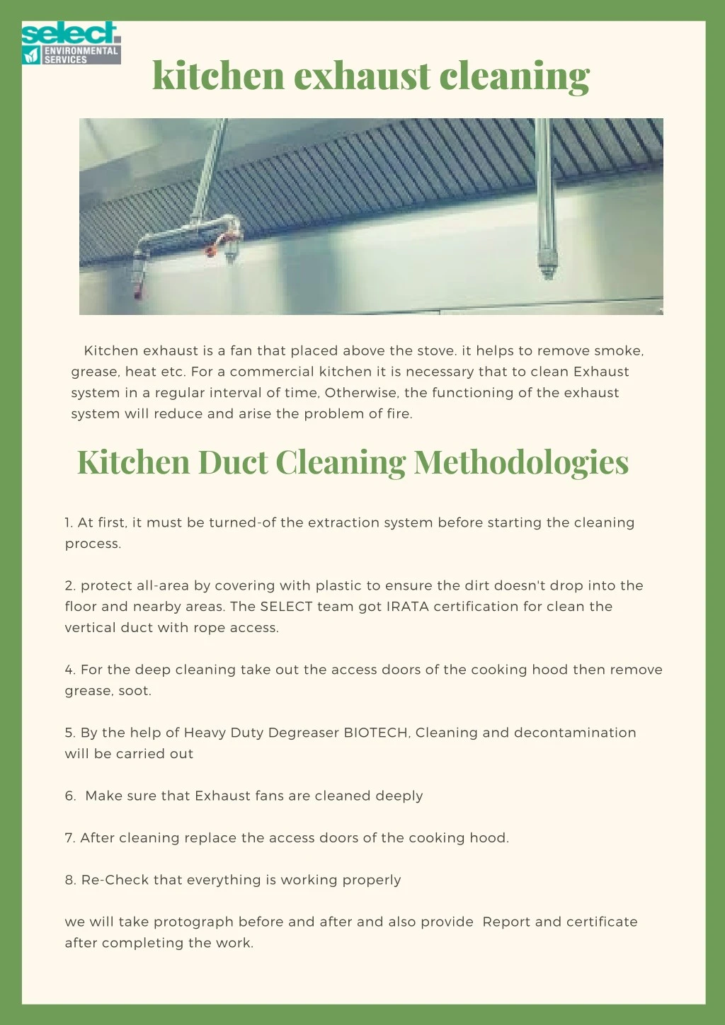 Kitchen Exhaust Hood Cleaning Certification Besto Blog