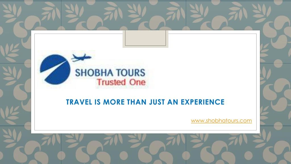 travel is more than just an experience n.