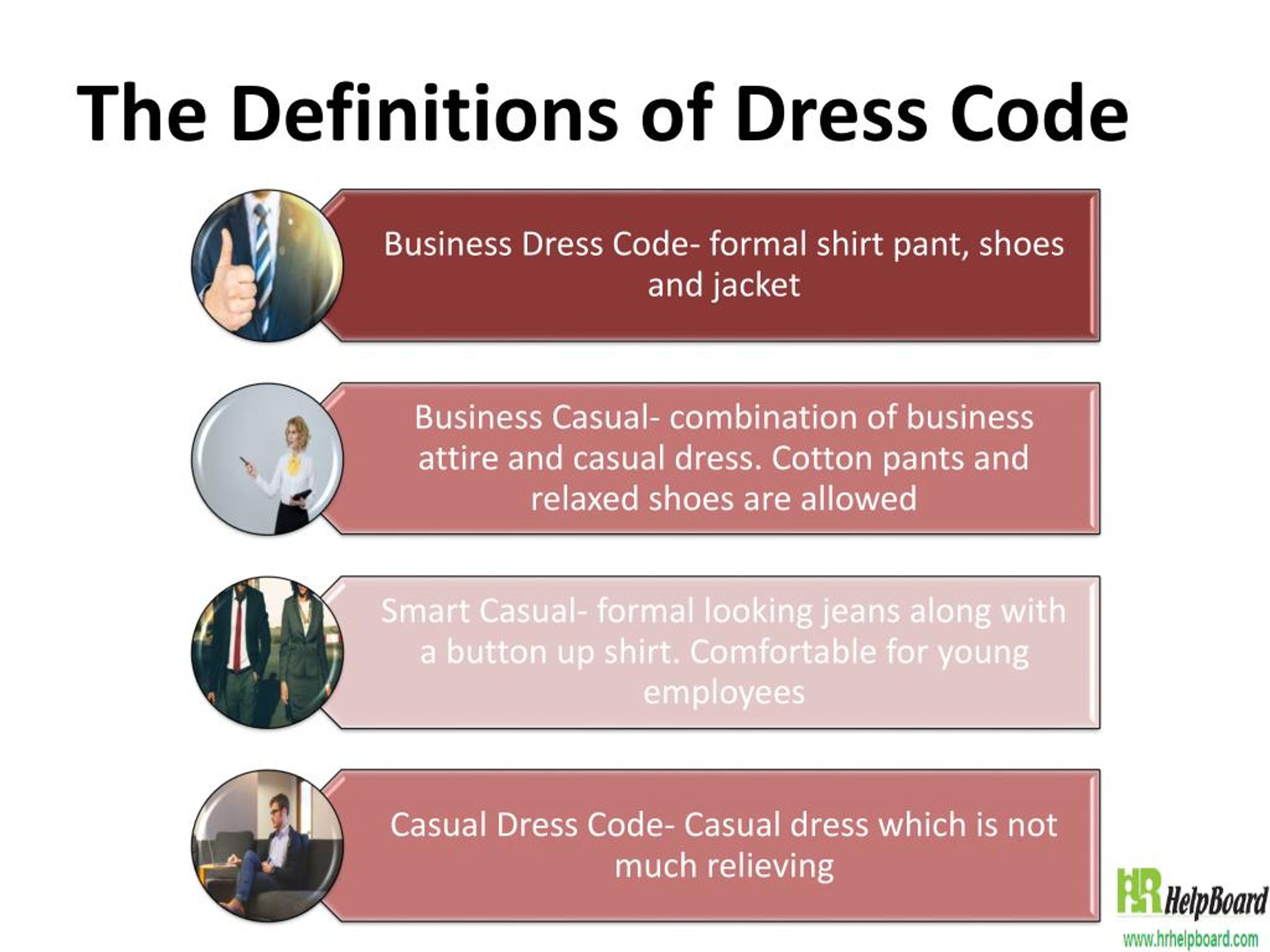 dress code presentation