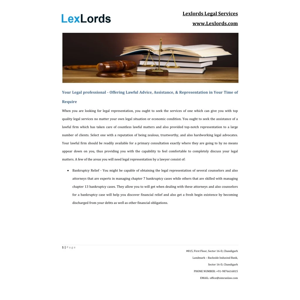 lexlords legal services n.