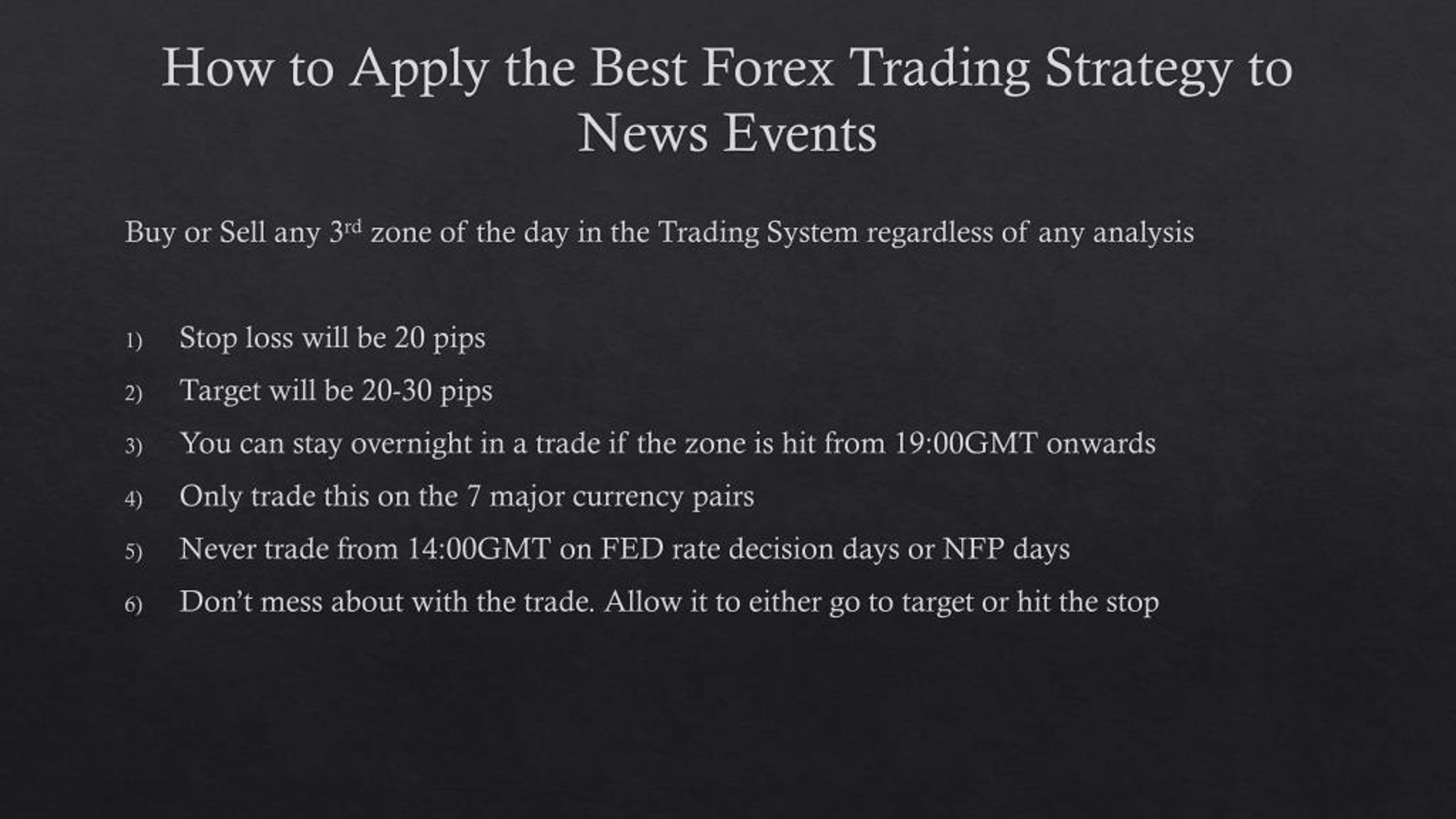 Ppt How To Trade News Events Platinum Trading Institute - 