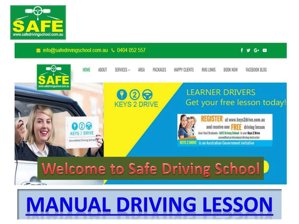 welcome to safe driving school n.