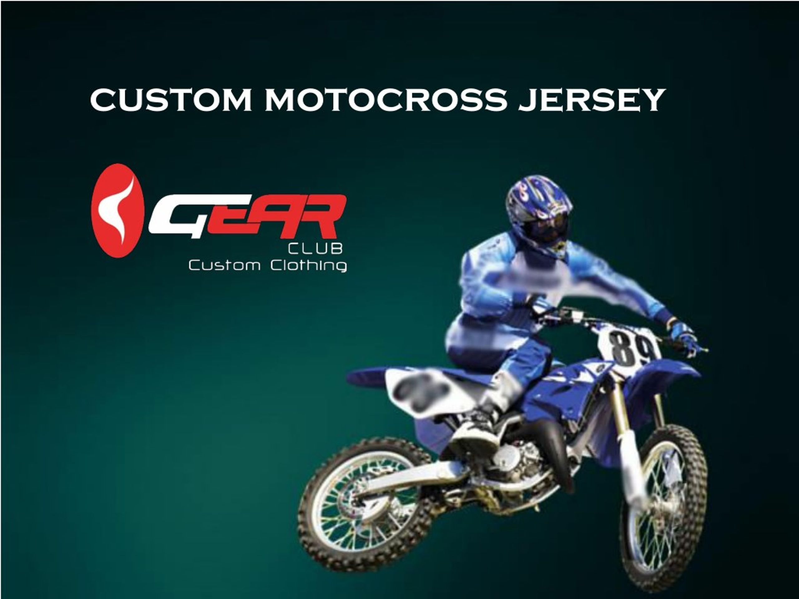 custom motocross gear