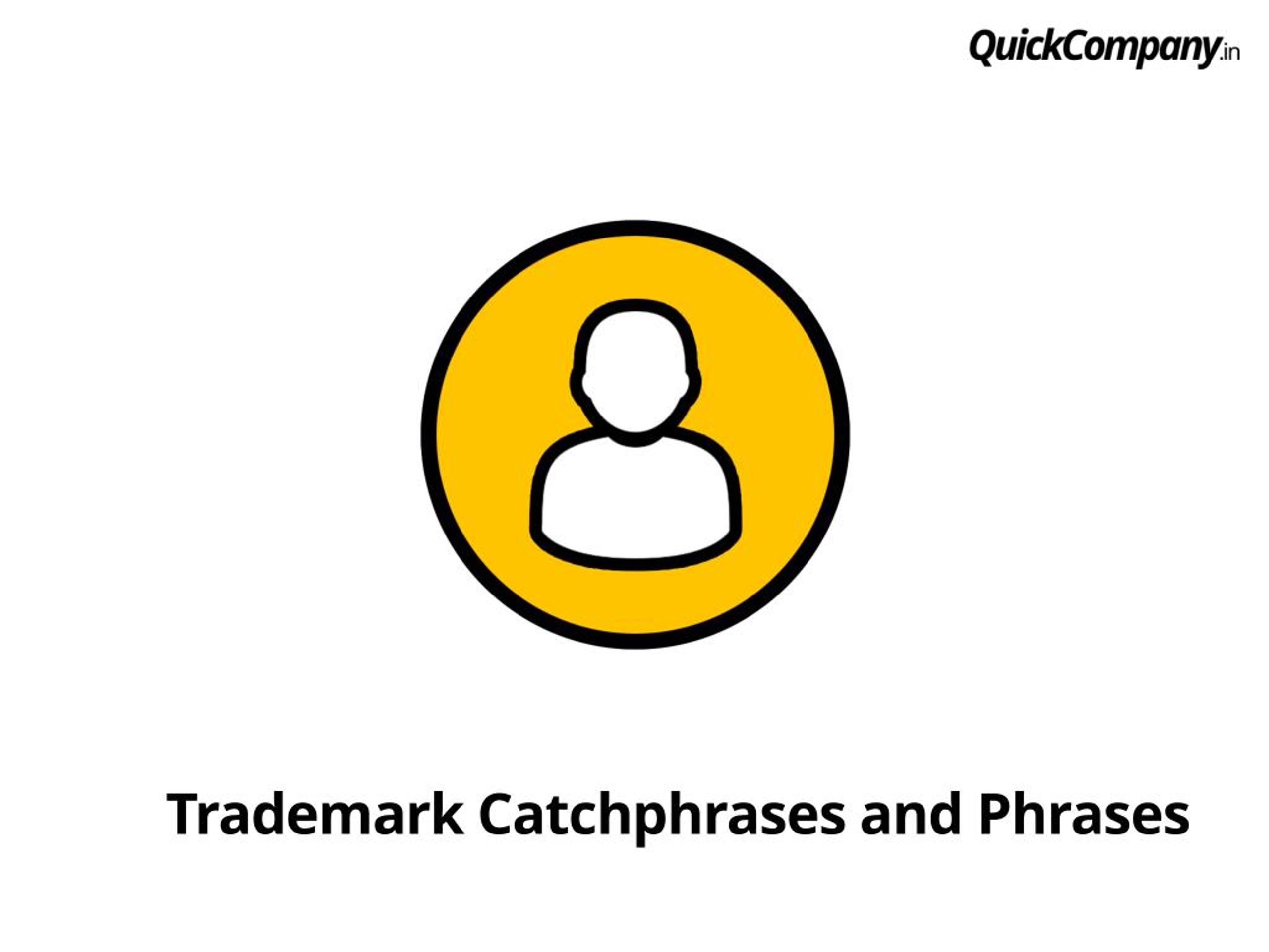 how to trademark a phrase