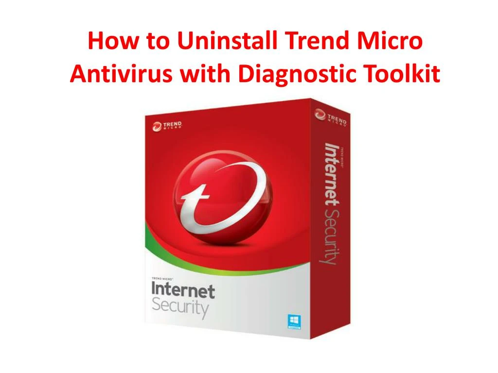 trend micro antivirus mac removal tool