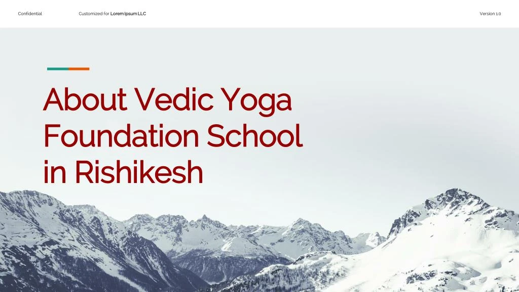about vedic yoga foundation school in rishikesh n.