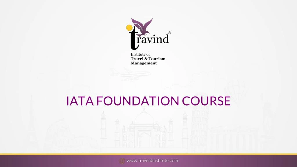 iata foundation course n.