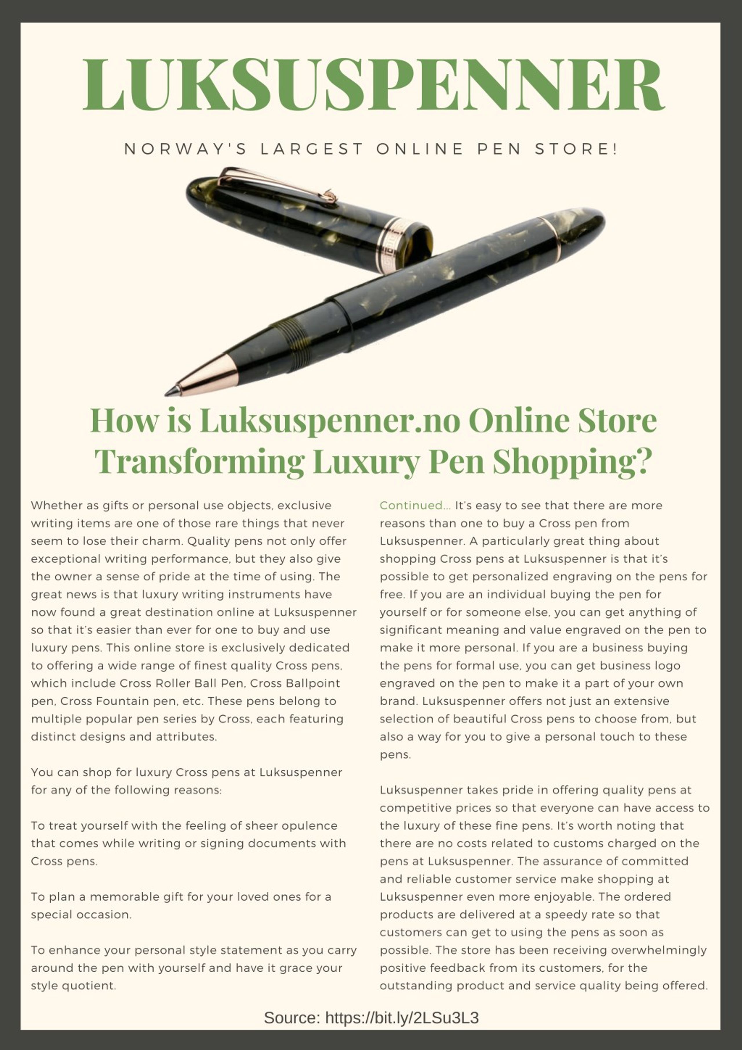 online pen shop