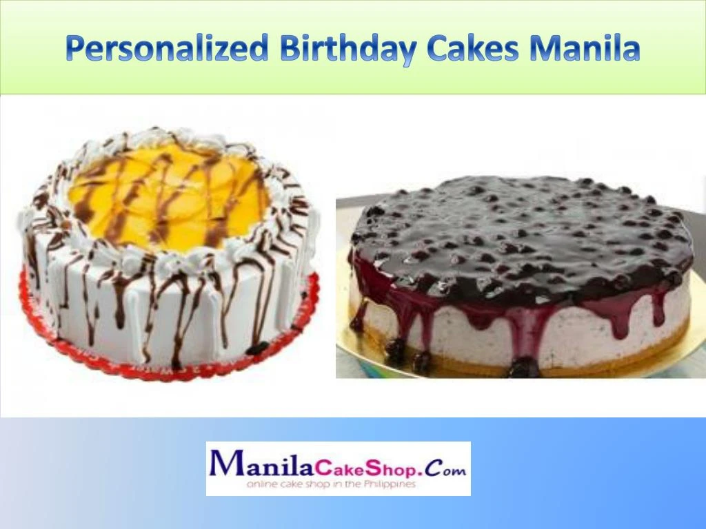 personalized birthday cakes manila n.