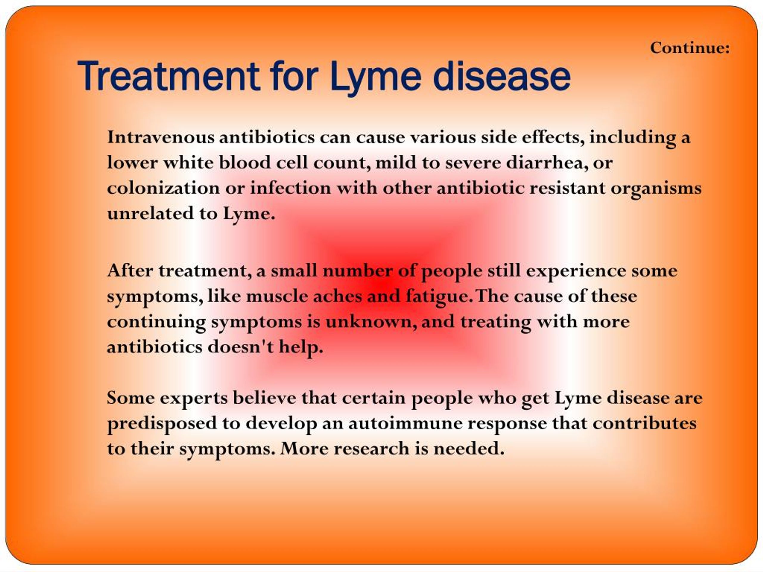 Ppt Lyme Disease Causes Symptoms Daignosis Prevention And