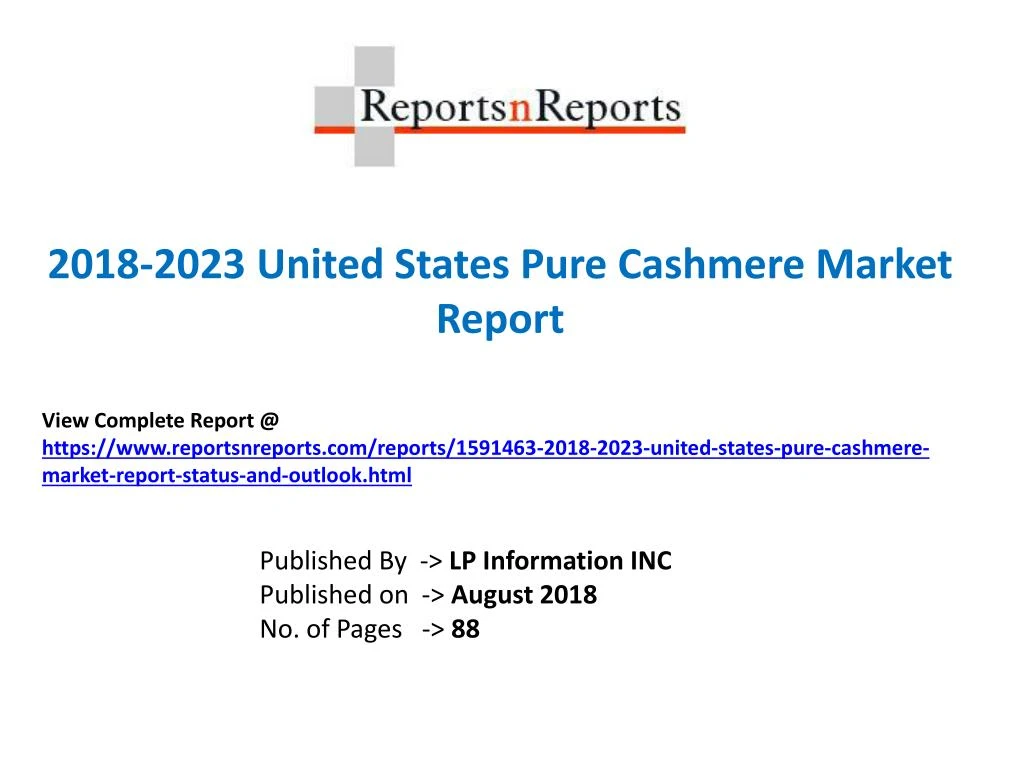2018 2023 united states pure cashmere market report n.