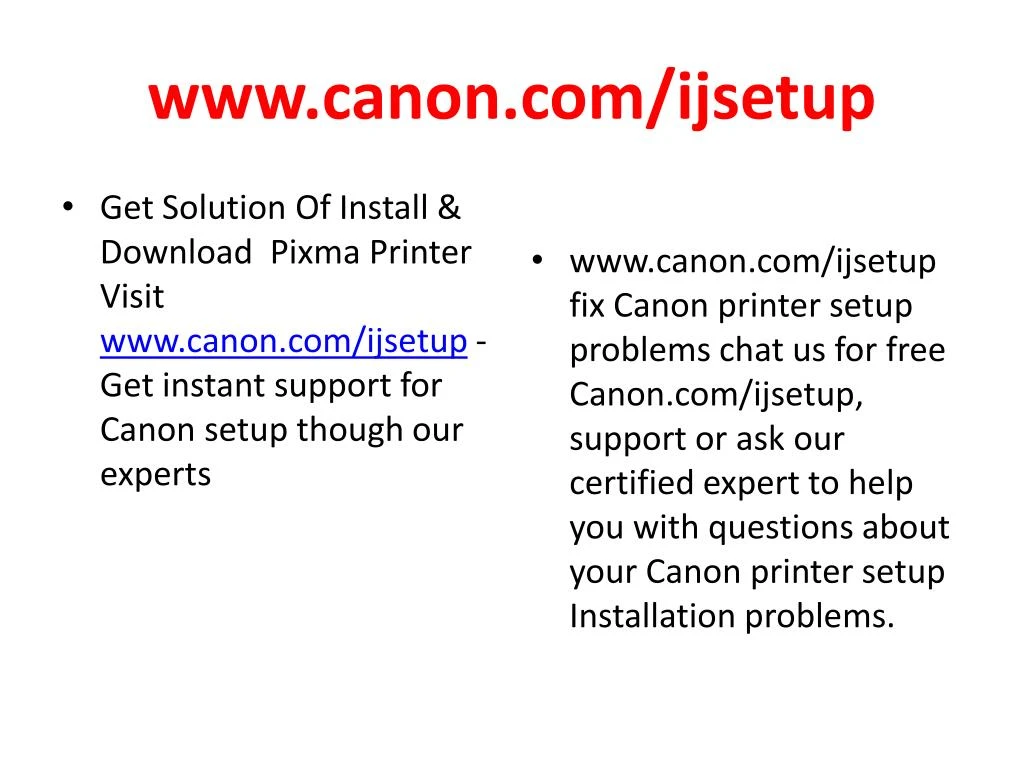 www canon com ijsetup n.