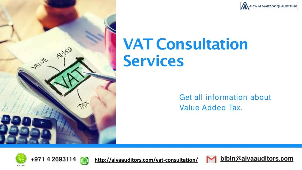 vat consultation services n.