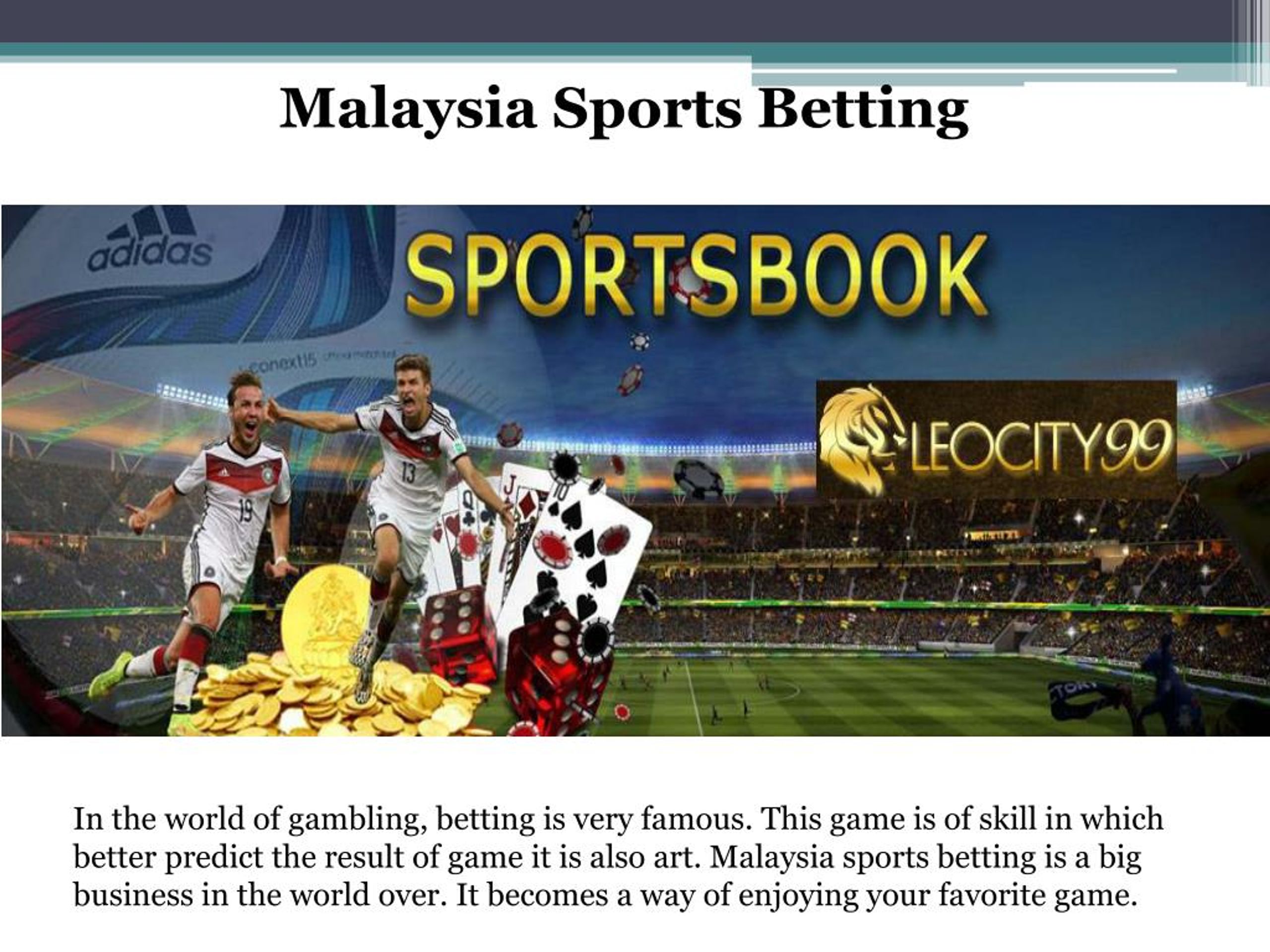 PPT - Malaysia Sports Betting PowerPoint Presentation, Free Download ...