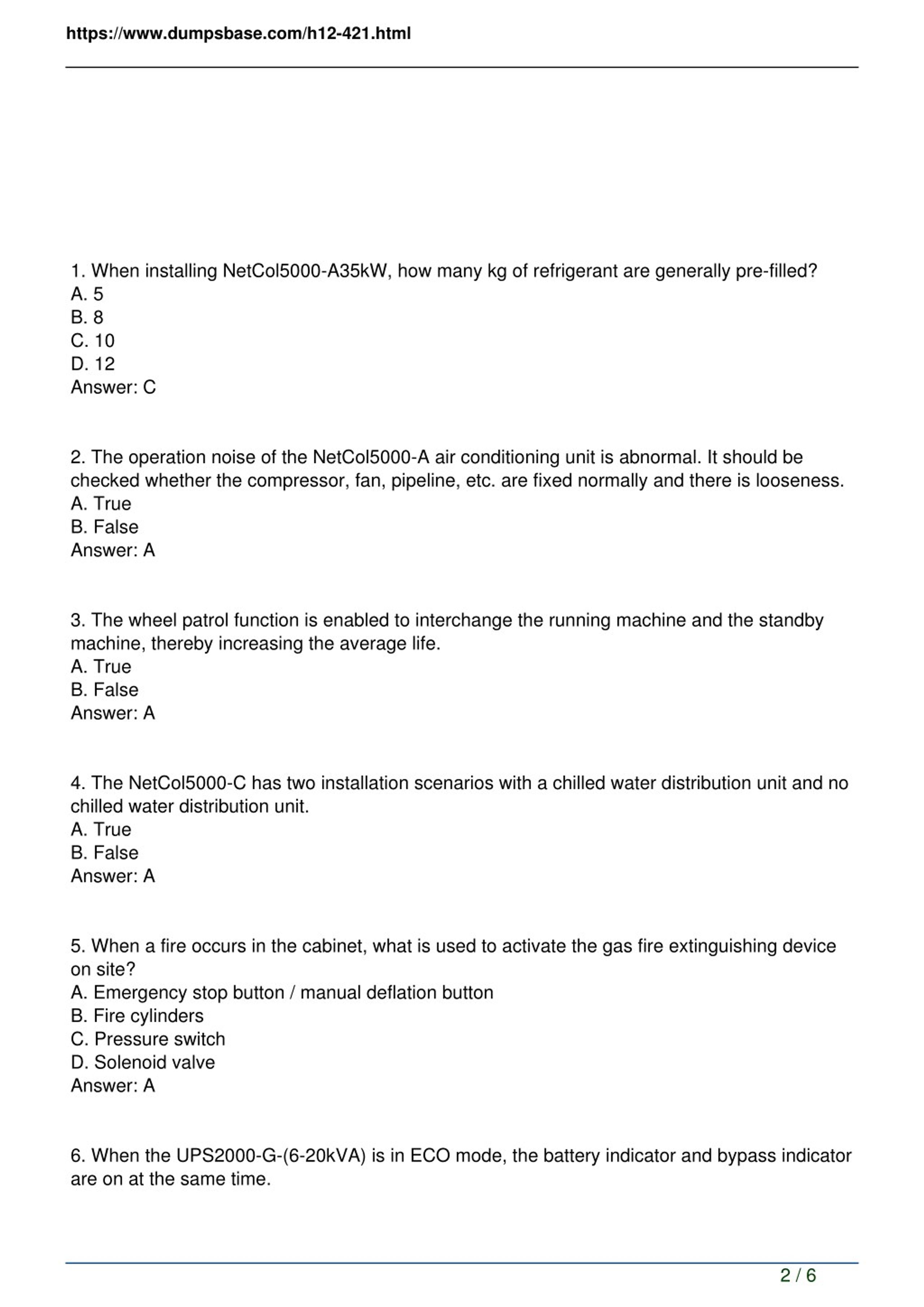 H12-425_V2.0-ENU Practice Test Fee