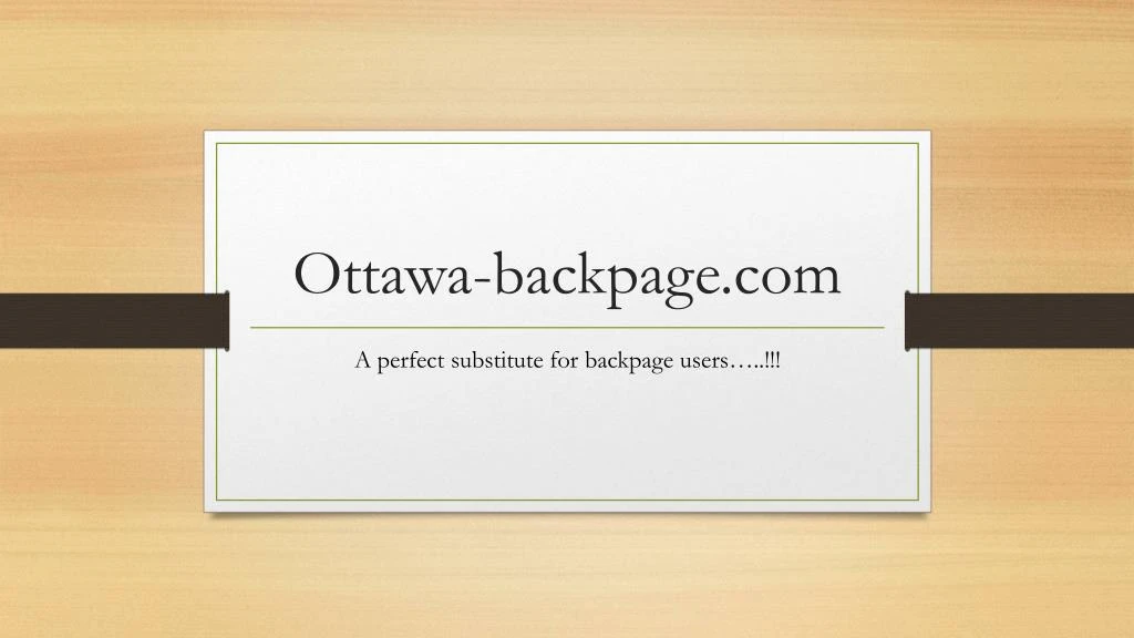 ottawa backpage com n.