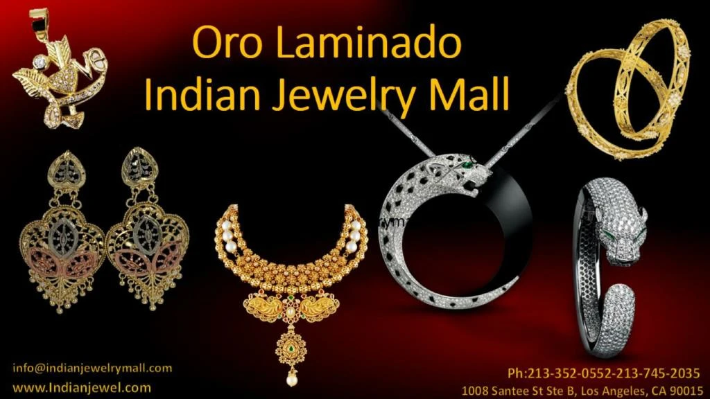oro laminado indian jewelry mall n.