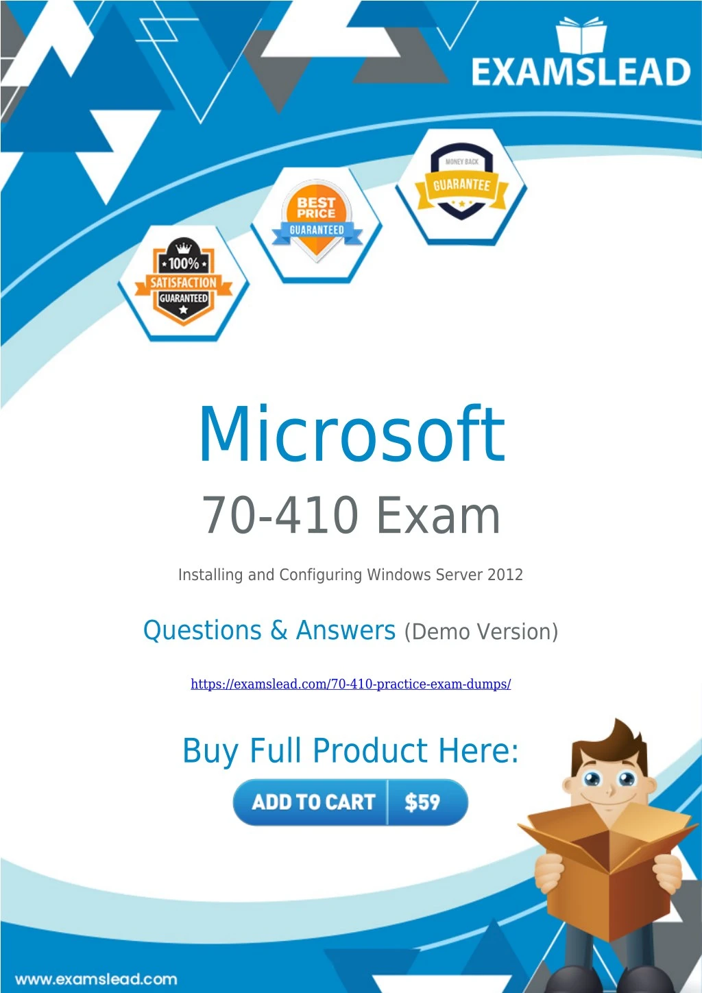 Ppt 70 410 Exam Dumps Prepare Your Exam With Actual 70 410 Exam Questions Pdf Powerpoint Presentation Id