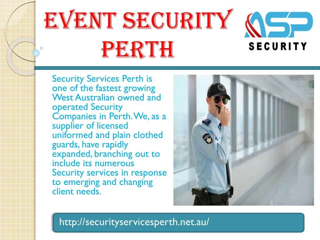 event security perth n.
