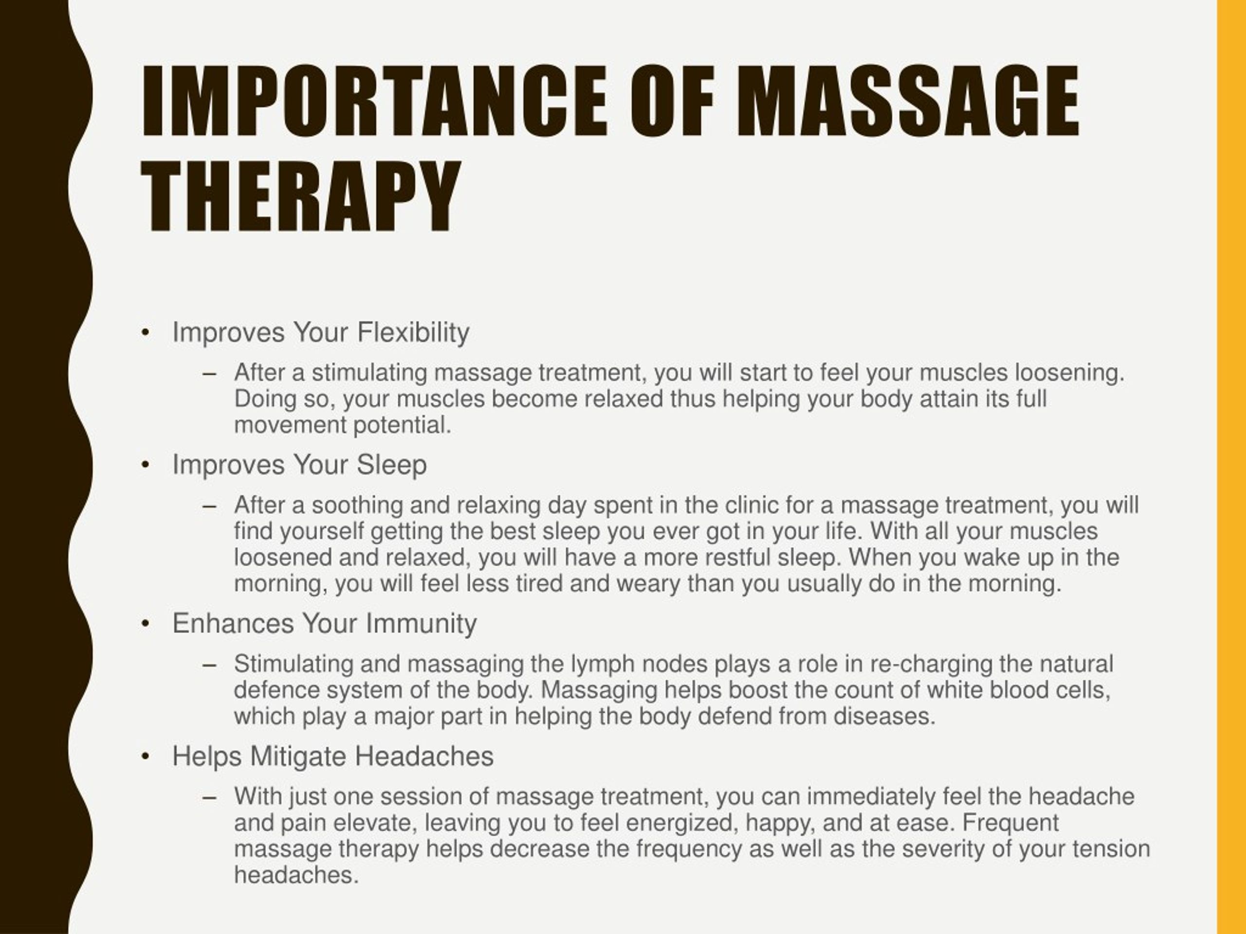 Ppt Read This Before You Get Massage Therapy Powerpoint Presentation