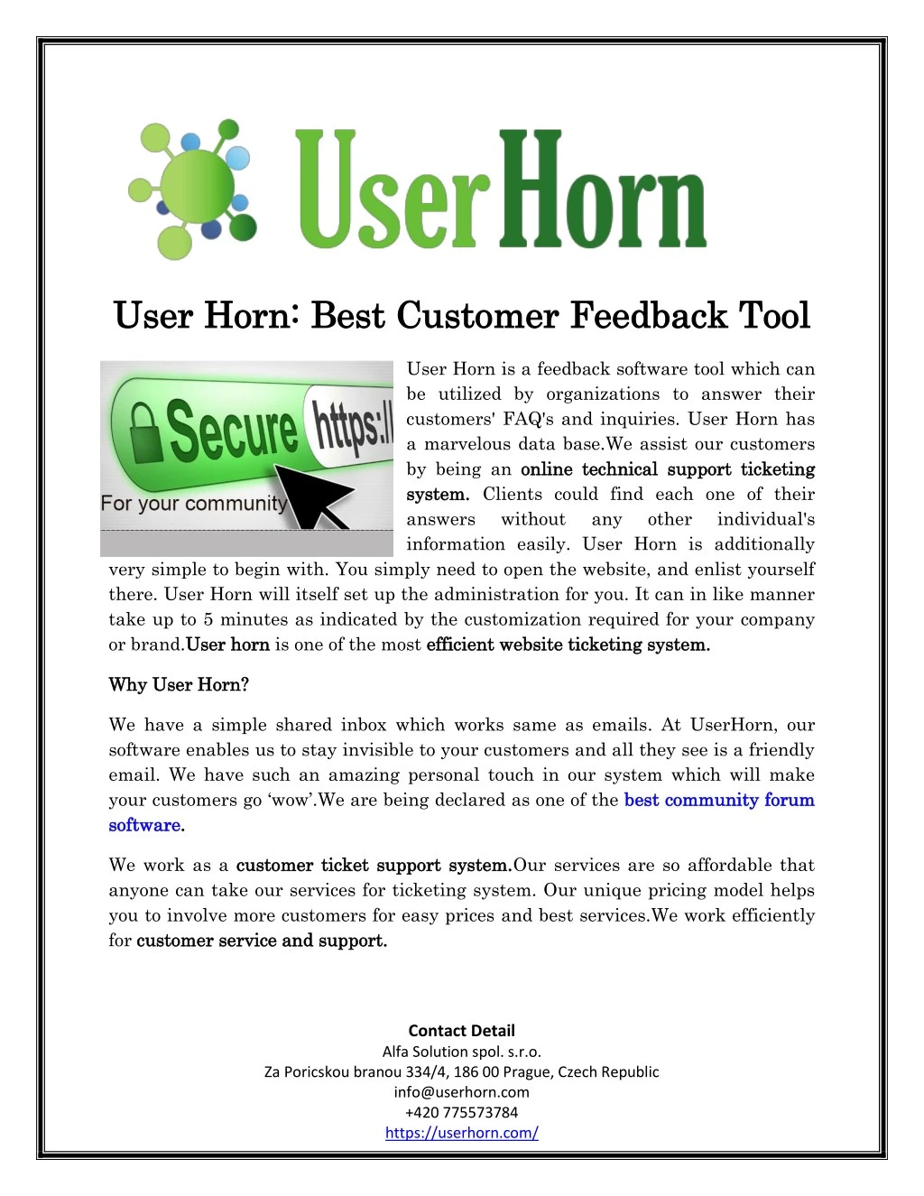 user horn user horn best customer feedback tool n.