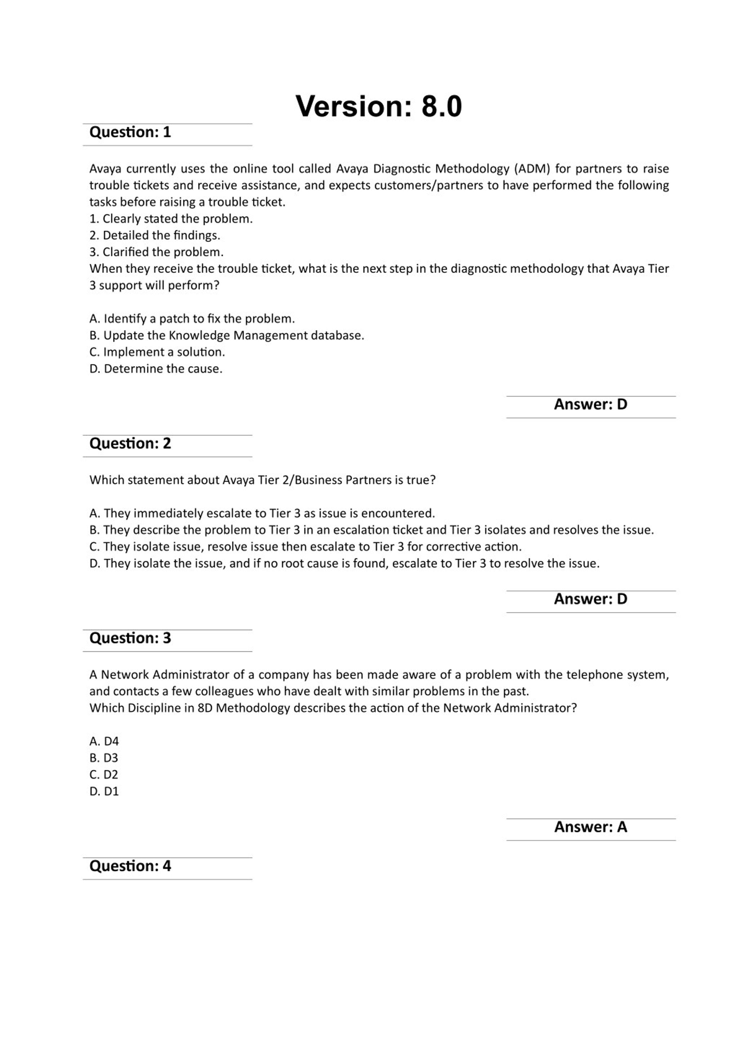 HQT-6420 Exam Actual Questions