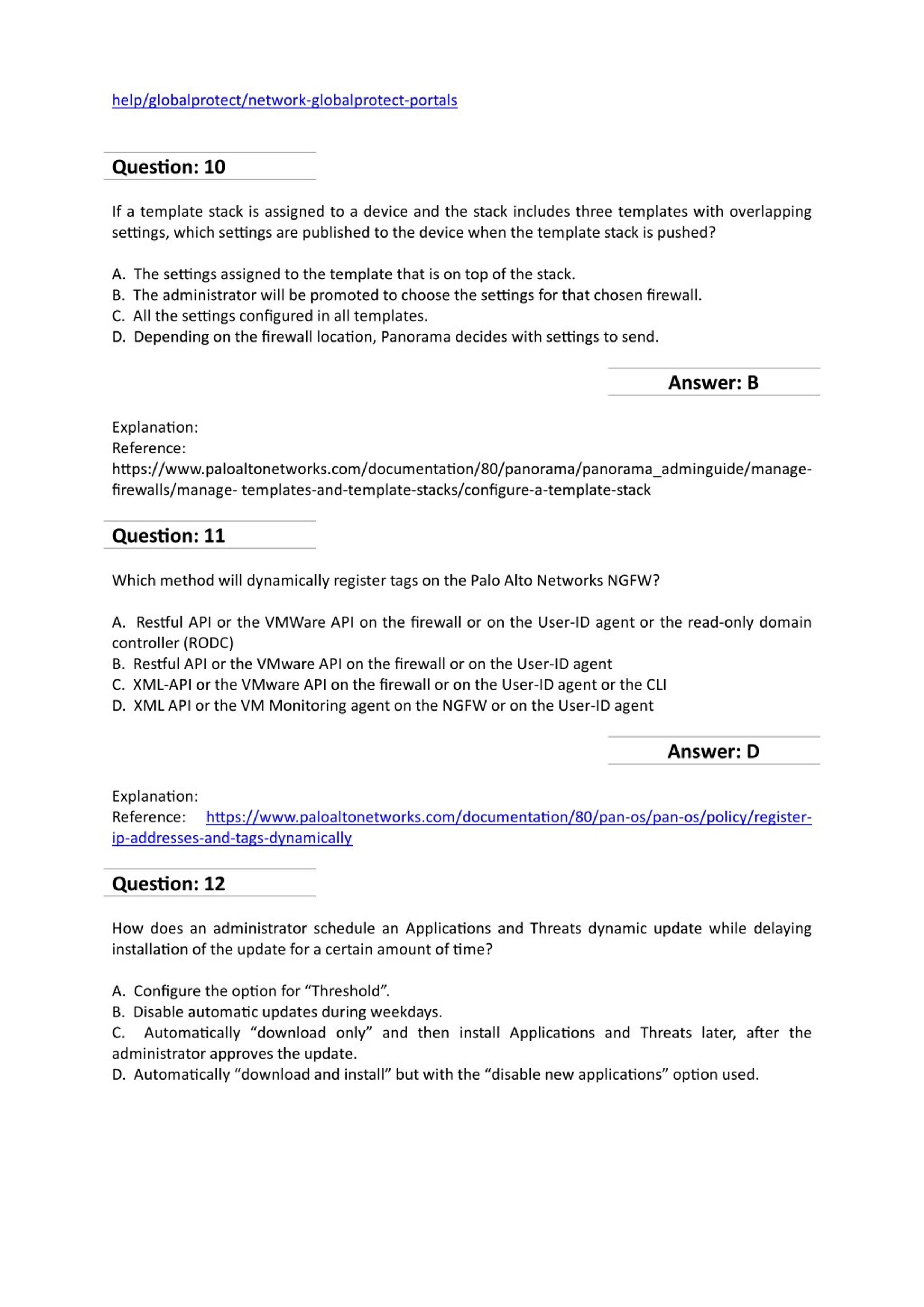 Valid Test PCNSE Testking