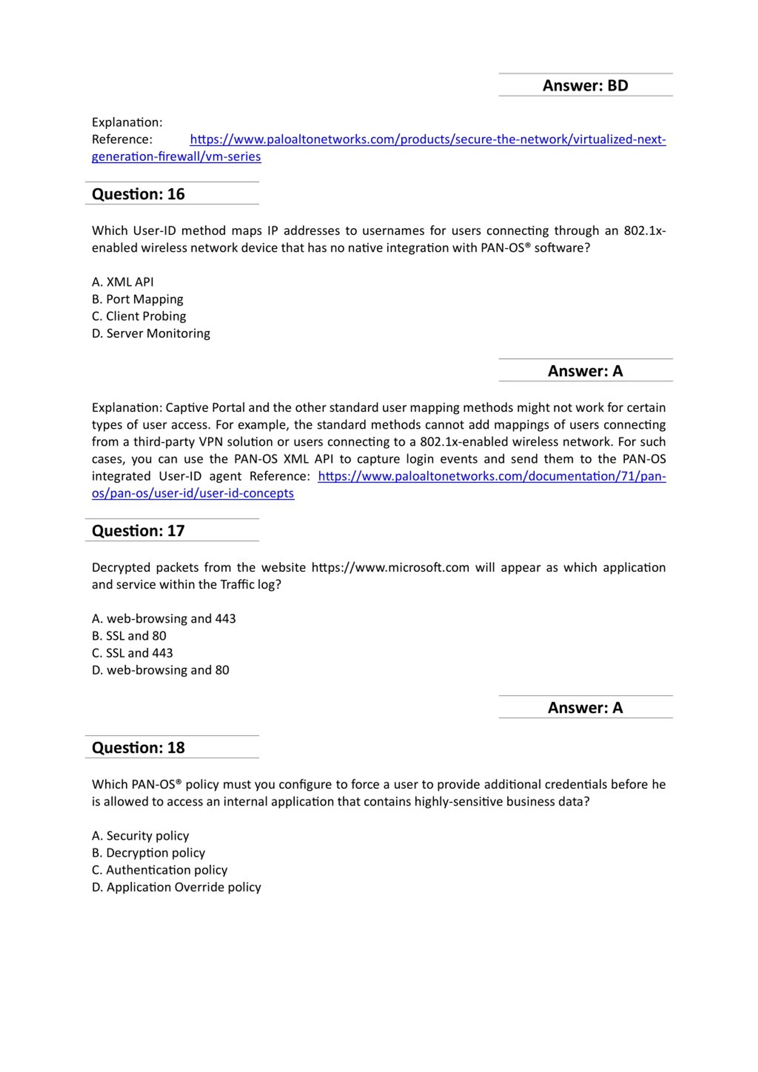 Valid PCNSE Test Vce