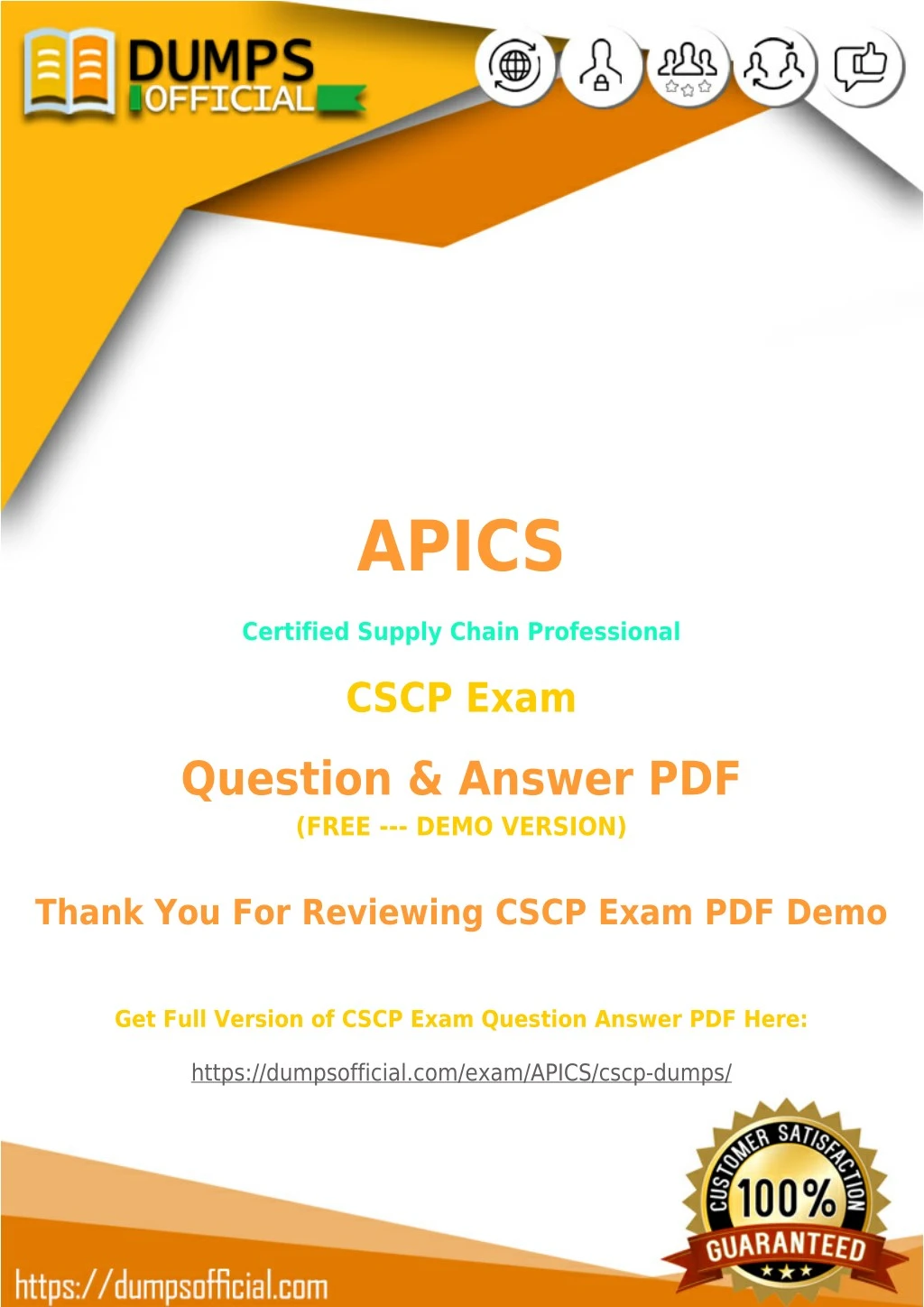 CSCP Exam Sample Questions