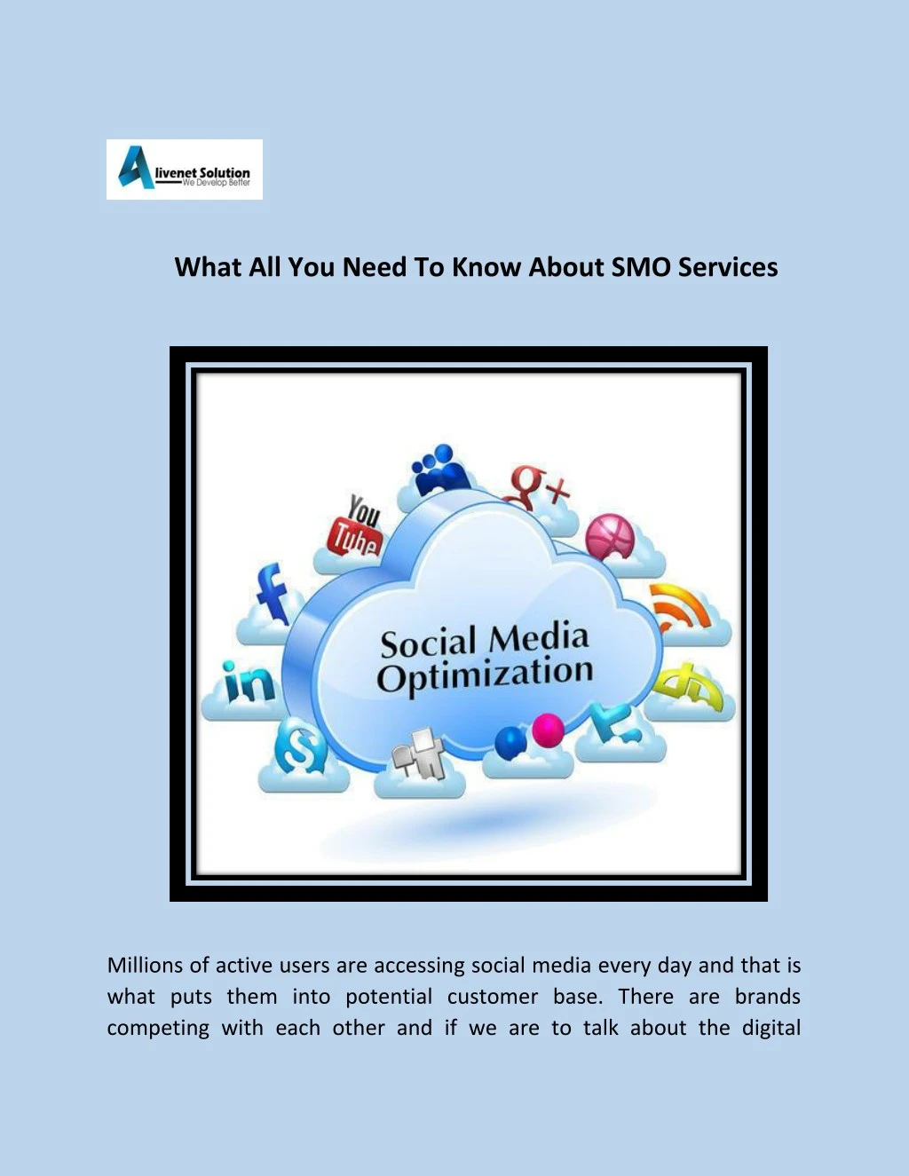 what all you need to know about smo services n.