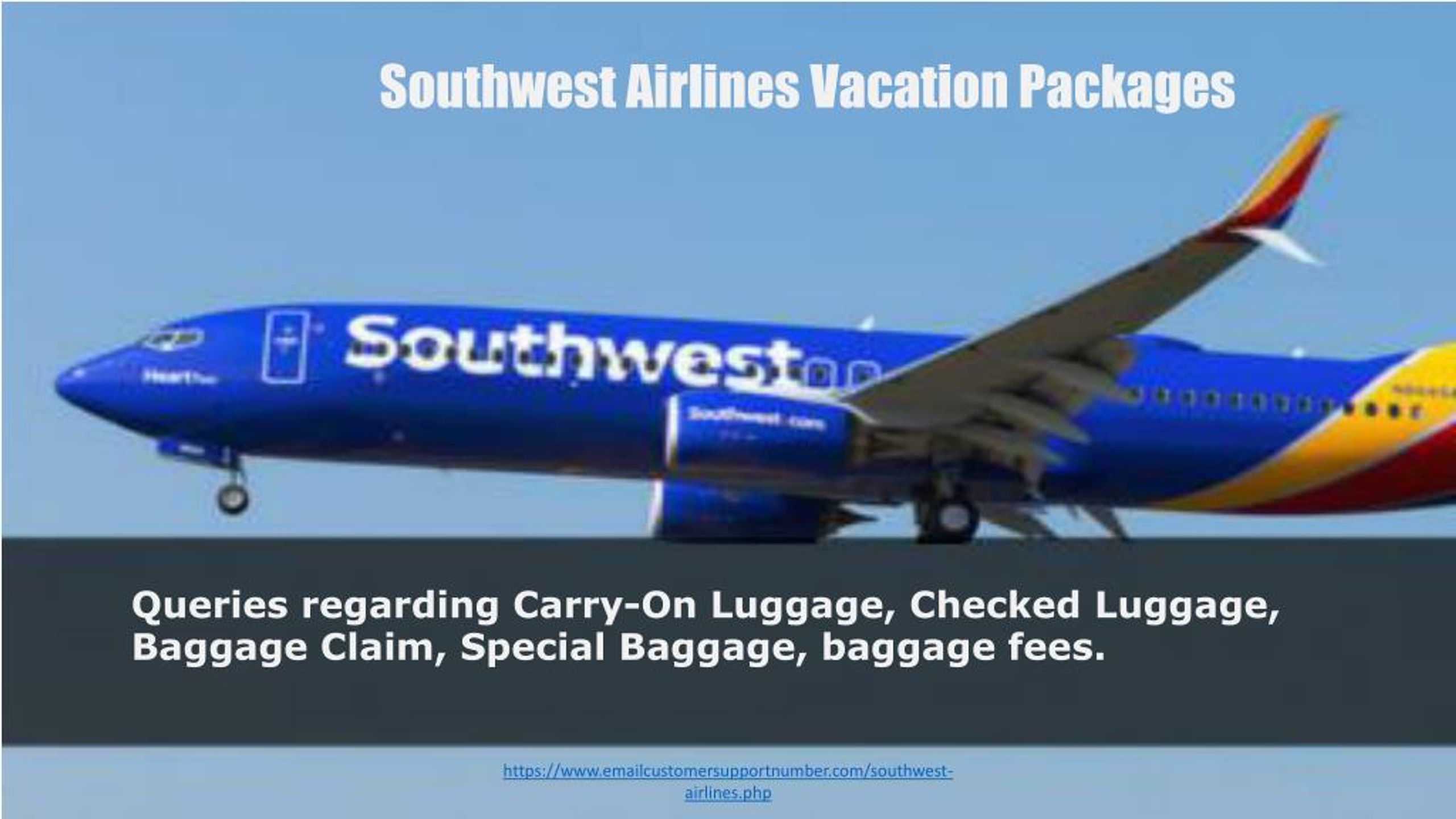 PPT - For cheap flights,plan and Discount Dial Southwest Airlines Customer Service Phone Number ...
