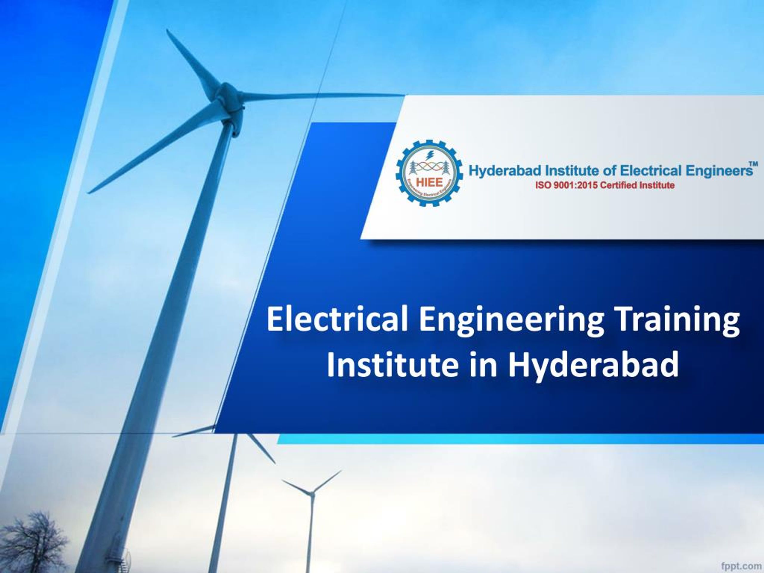 PPT Job oriented courses after Electrical Engineering, Electrical