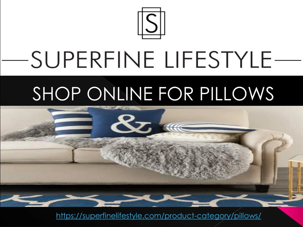 shop online for pillows n.