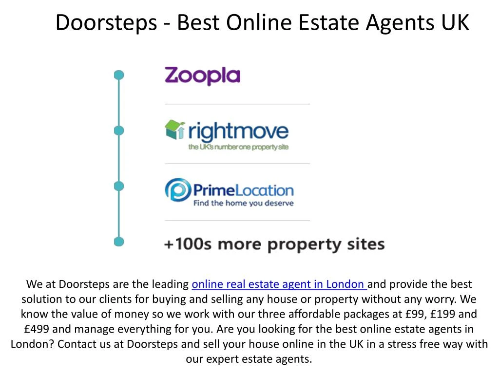 Ppt Best Online Estate Agents Uk Point Presentation Id 7980875 Doorsteps Best Online Estate Agents Uk