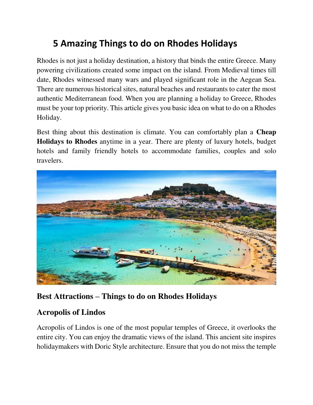 5 amazing things to do on rhodes holidays rhodes n.
