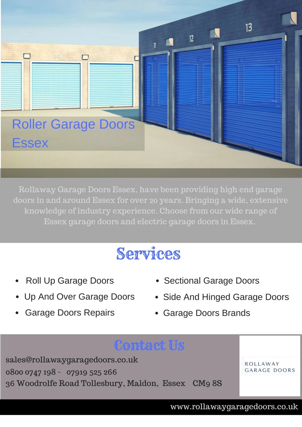 Ppt Roller Garage Doors In Essex Powerpoint Presentation