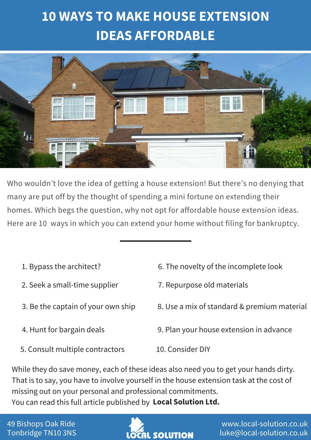 10 ways to make house extension ideas affordable n.