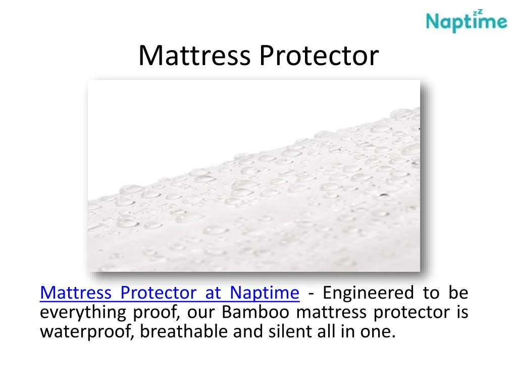 mattress protector n.