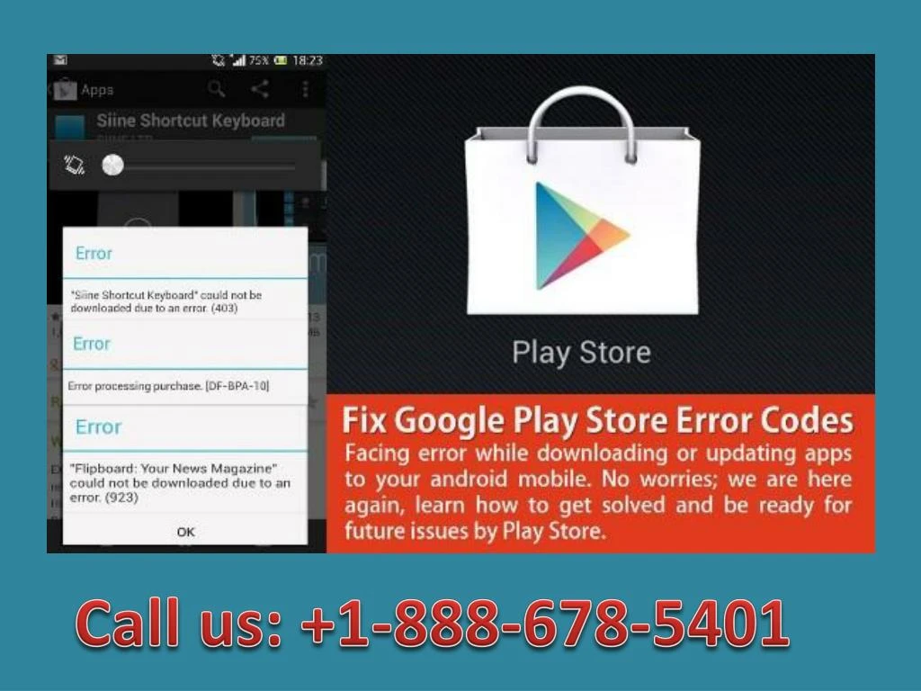 Ppt Call 1 8 678 5401 What Does Server Error Mean On Google Play Store Powerpoint Presentation Id