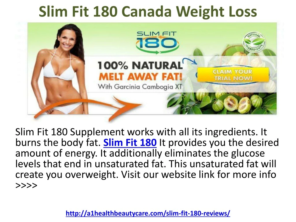 slim fit 180 canada weight loss n.