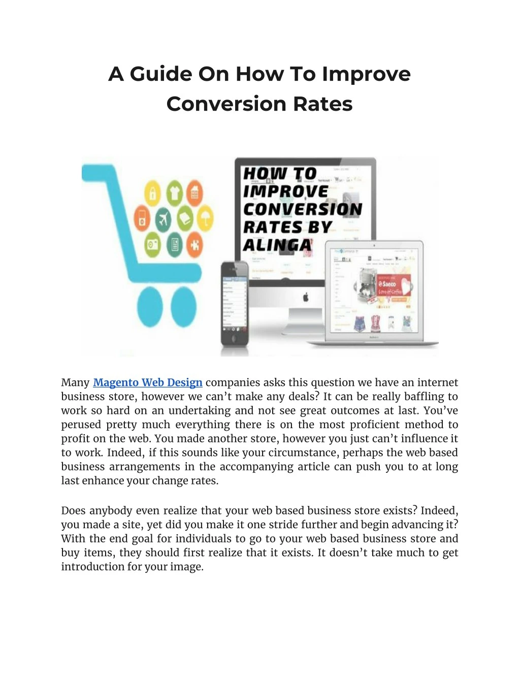 Ppt How To Improve Conversion Rates By Alinga Powerpoint Presentation Id7986142 