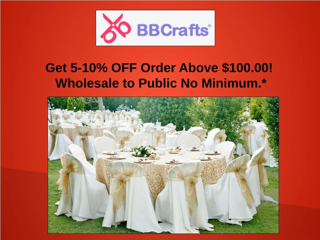 wedding accessories sale